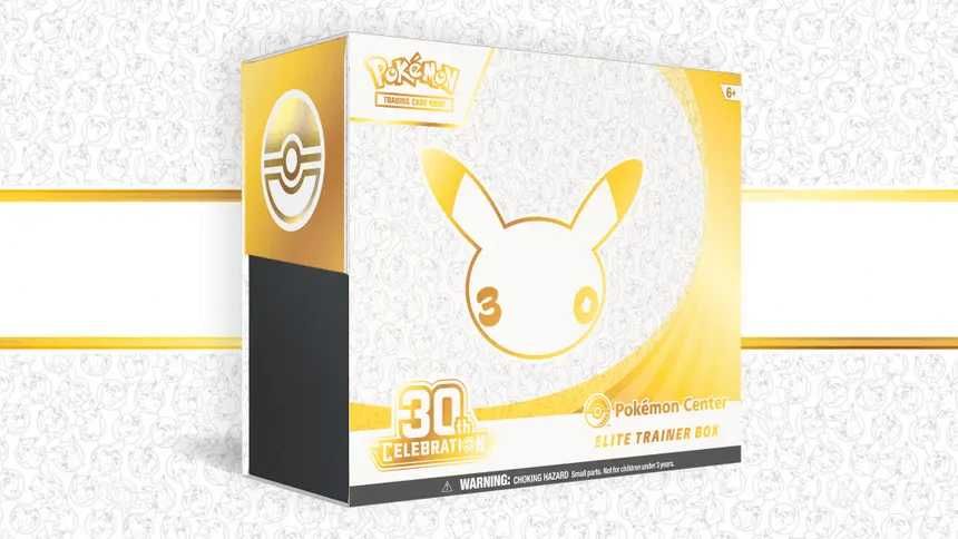Pokemon center exclusive ETB 30th anniversary