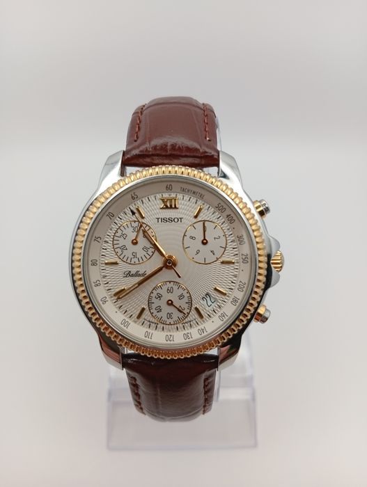 *19*Tissot Ballade Chronograph ze stali Ref. C288/388 Kwarcowy