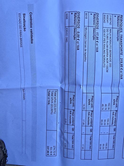 Mala Bermuda 200 + barras tejadilho