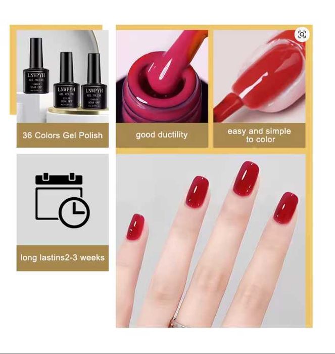 Kit completo unhas gel polygel com lampada e broca
