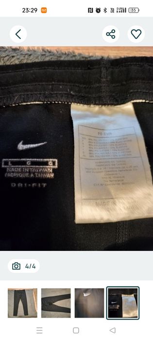 Leginsy damskie sportowe Nike