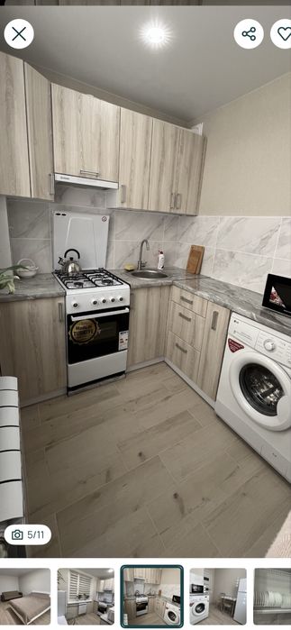 Квартира подобово, нова з кондиціонером