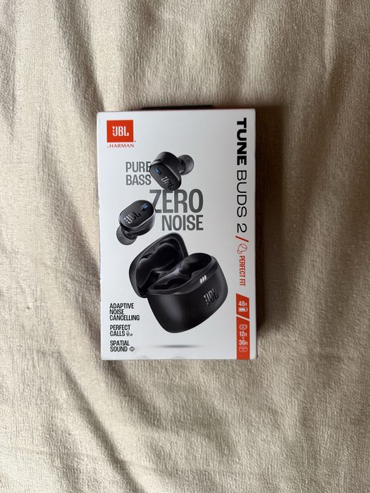 Słuchawki dokanałowe JBL Tune Buds 2 ANC Czarny