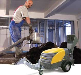 Стяжка та штукатурка