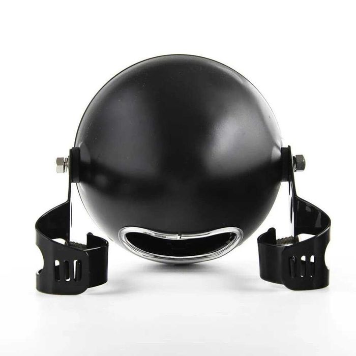 Farol Frontal LED 5.75 Polegadas com Caixa Côco Suportes para Bainhas
