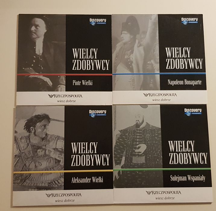 Serial Discowery Wielcy Zdobywcy 4 płyty VCD