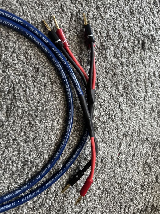 Kable przewody głośnikowe Cardas Crosslink S1  Nowe  Gwarancja