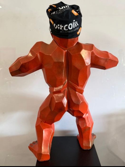 BITCOIN GORILLA XXL - Obra de arte de Daluxe Art