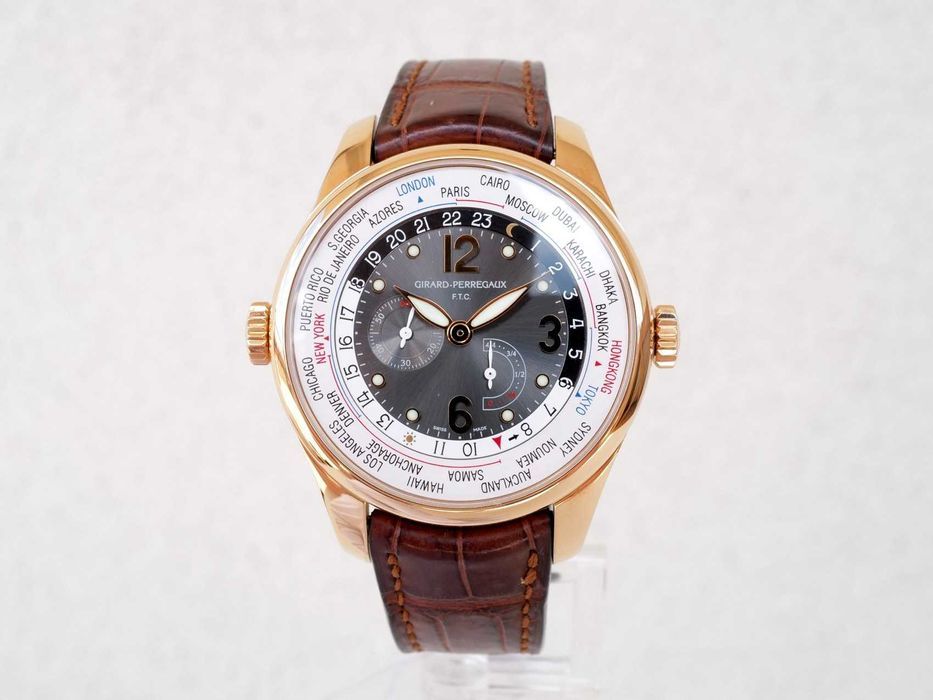 Girard Perregaux Traveller WW.TC Power Reserve 18K Rose Gold 41mm
