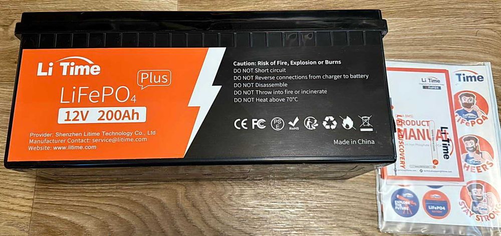 Аккумулятор WULILLS 12V 200Ah Puls LiFePo4, BMS