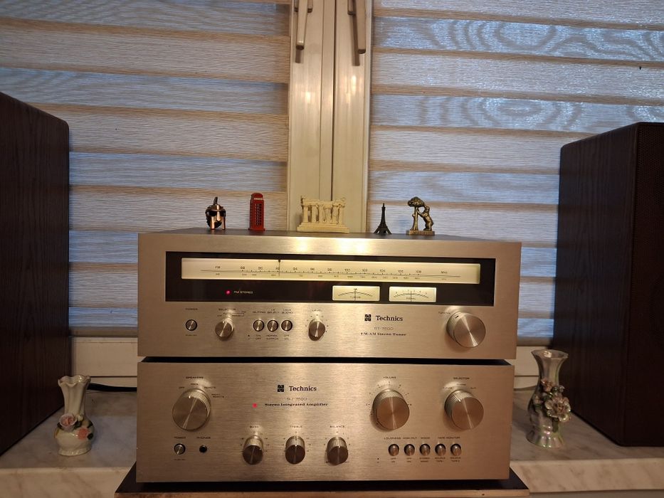 Wzmacniacz stereo Technics SU -7600 tuner ST -7600