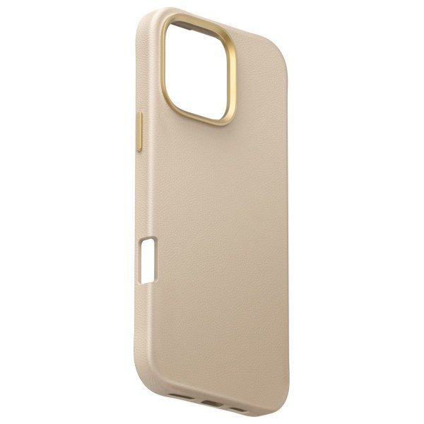UNIQ etui Coehl Muse i Phone 16 Pro Max 6.9" Magnetic Charging kremowy/cream
