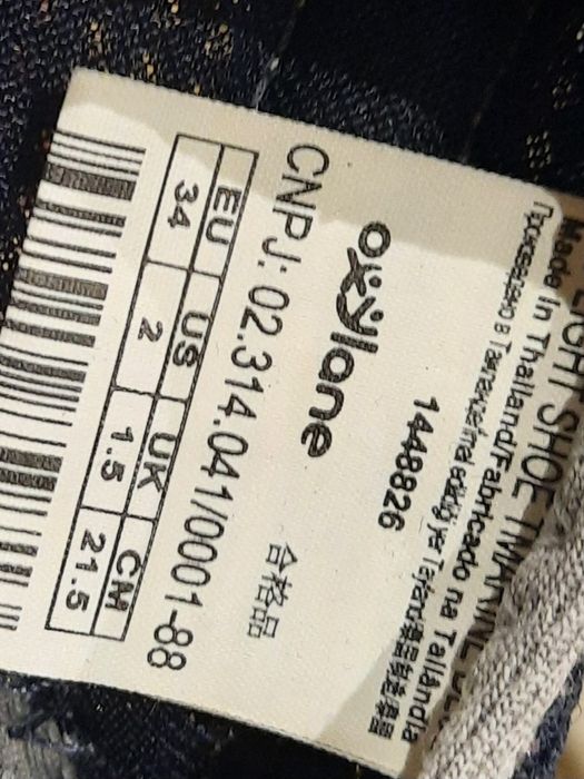 Calçado aquatico n° 34