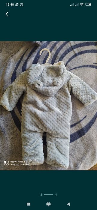 Теплий зимовий комбез