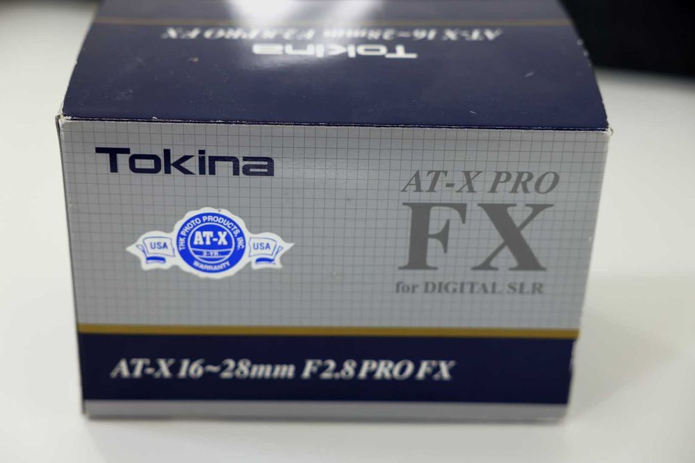 Tokina AT-X PRO FX 16-28mm Canon EF EOS Lente da câmara / Camera Lens