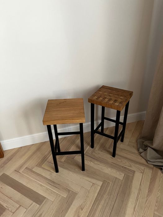 Zestaw 2 hokerów. Nowe
