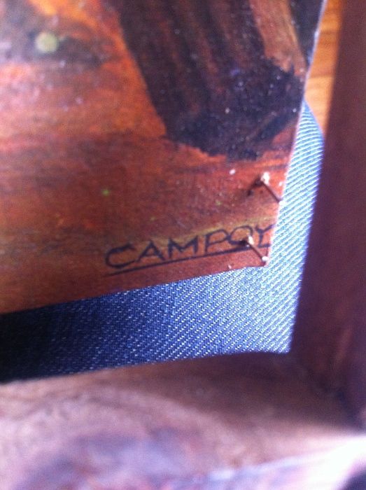 Quadros dos pintores Campoy e Bragolin e Picasso