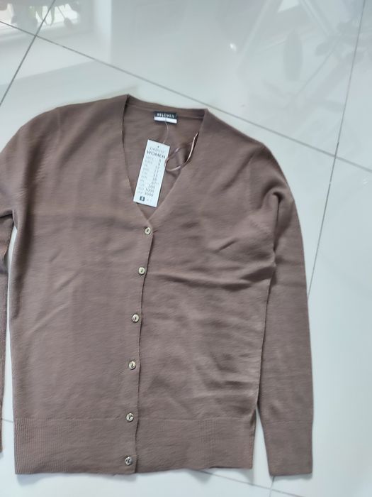 Sweter damski kardigan nowy rozmiar S akryl