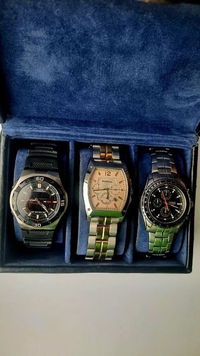 Чоловічі годинники. Casio,Fossil.