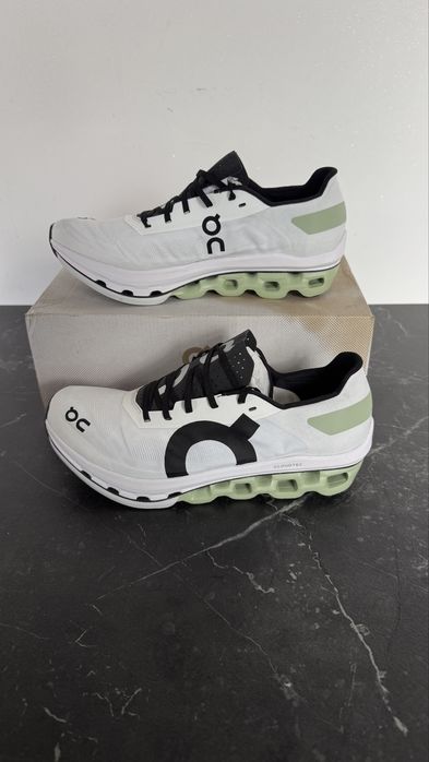 ON Cloudboom Echo „White / Black” | rozmiar 40.5 EU | Nowe, oryginalne