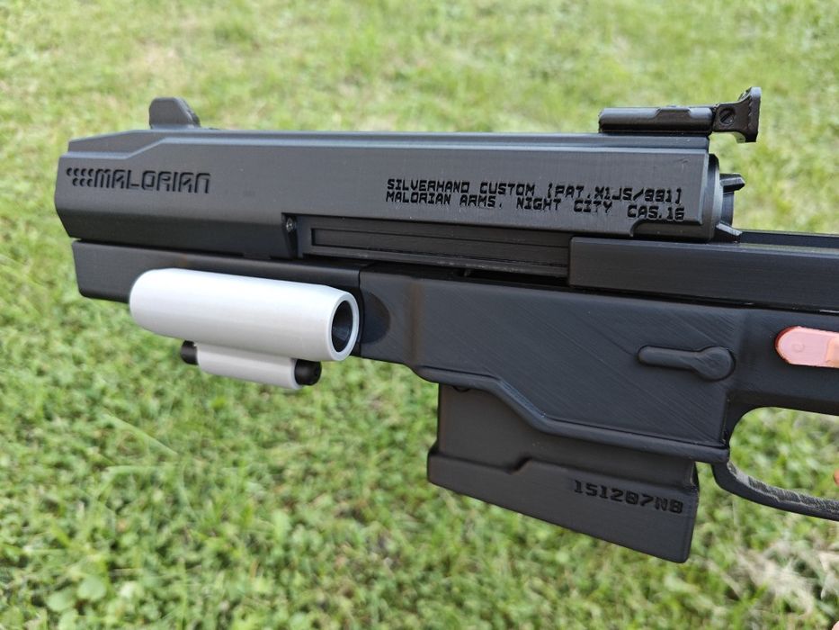 Zabawka pistolet Malorian - CyberPunk