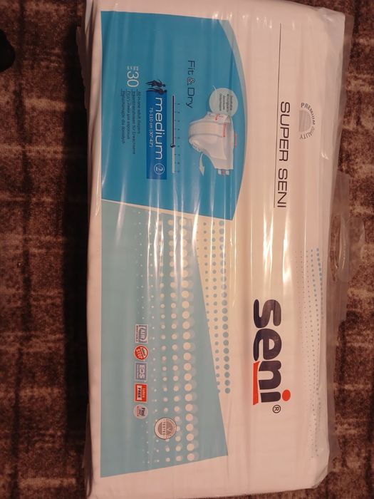 Памперсы упаковка 30 штук seni