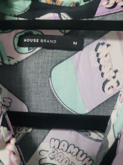 Koszula house, psy, kosmici r. M