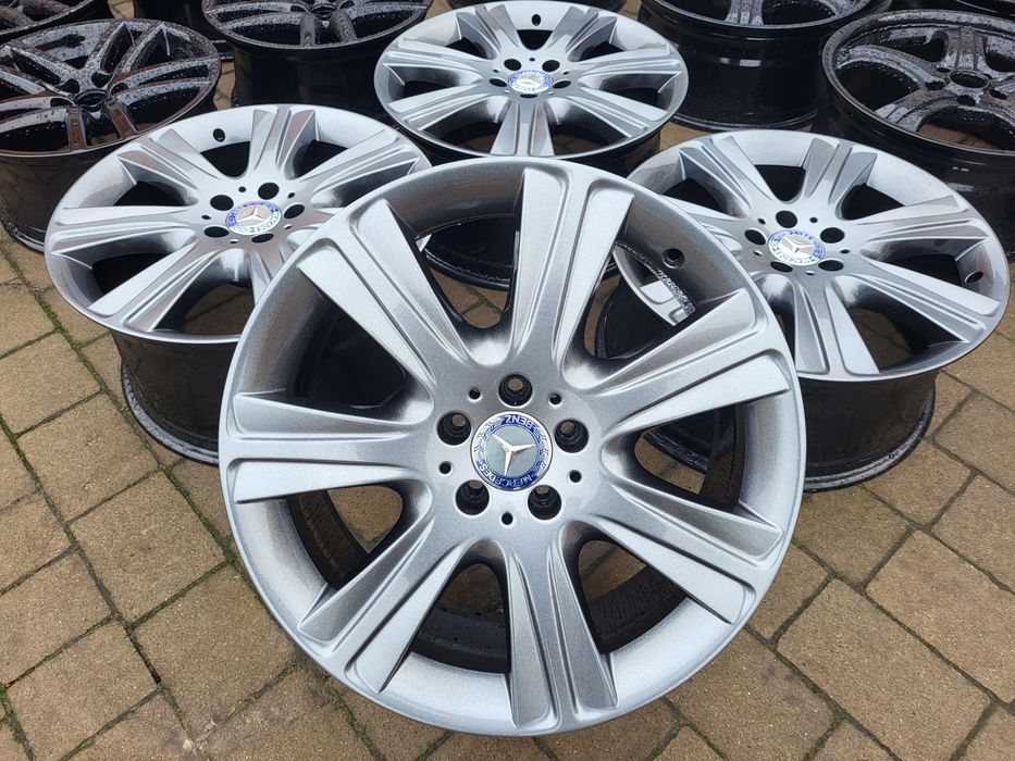 Alufelgi oryginal Mercedes S E CLS 8,5Jx19 i 9,5Jx19 grafitowe
