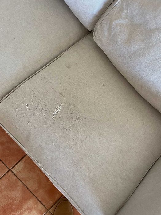 Sofá 3 lugares, bege claro
Sofá 3 lugares Kilanda bege claro