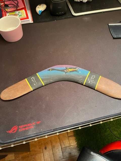 Boomerang em bom estado