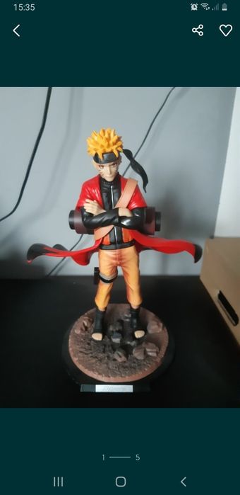 Naruto figurka Naruto strój mędrca z żabami