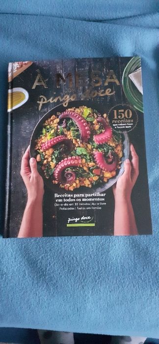 Livros receitas pingo doce a mesa
