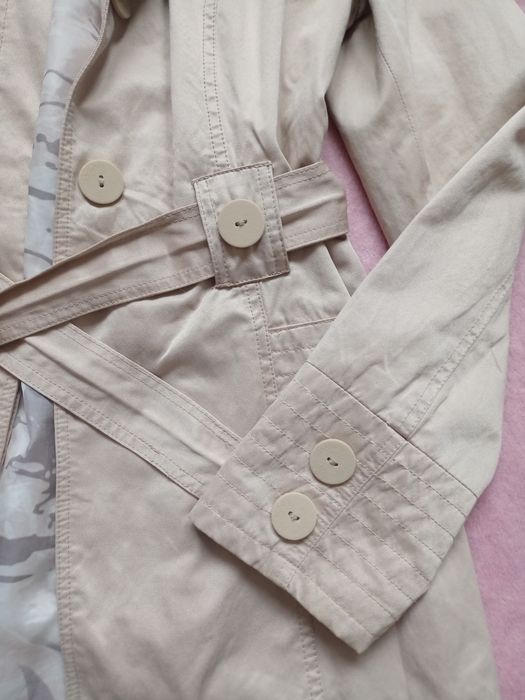 *Płaszcz elegancki beżowy płaszczyk na wiosnę*