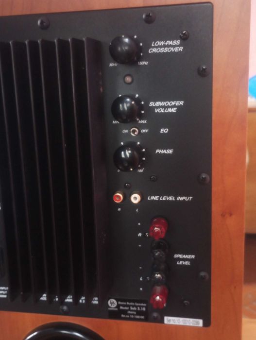 Сабвуфер DLS Sub 3.10 (TW2504EB) якісний потужний, home audio