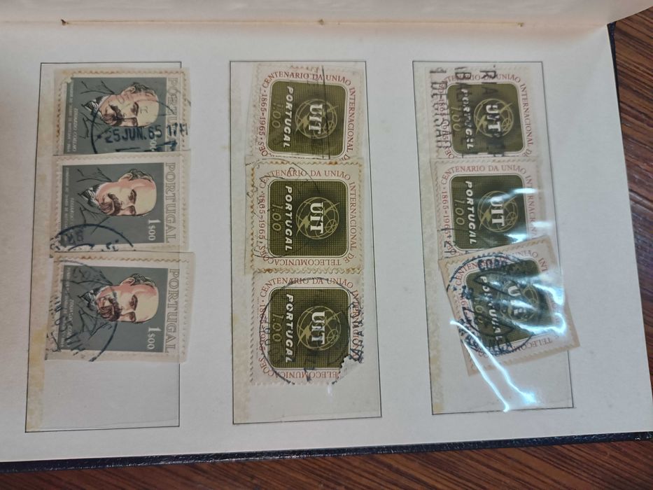 Selos antigos usados