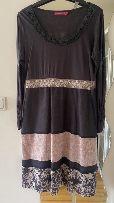 Sukienka CREAM rozm. L boho