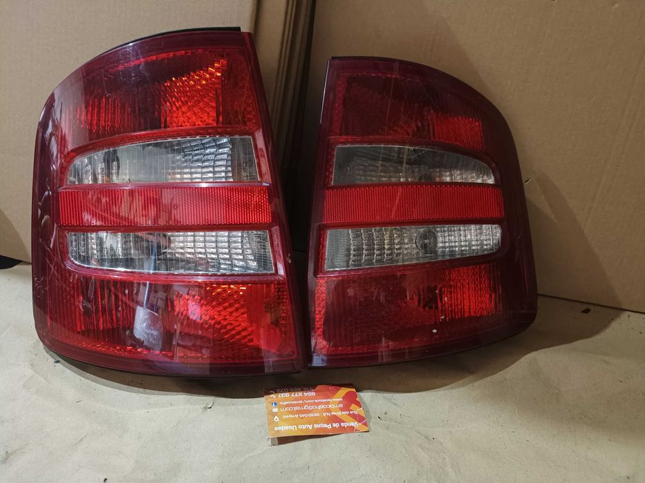 Ref017 farois mitsubish lancer farolins skoda fabia 01 farolins megane