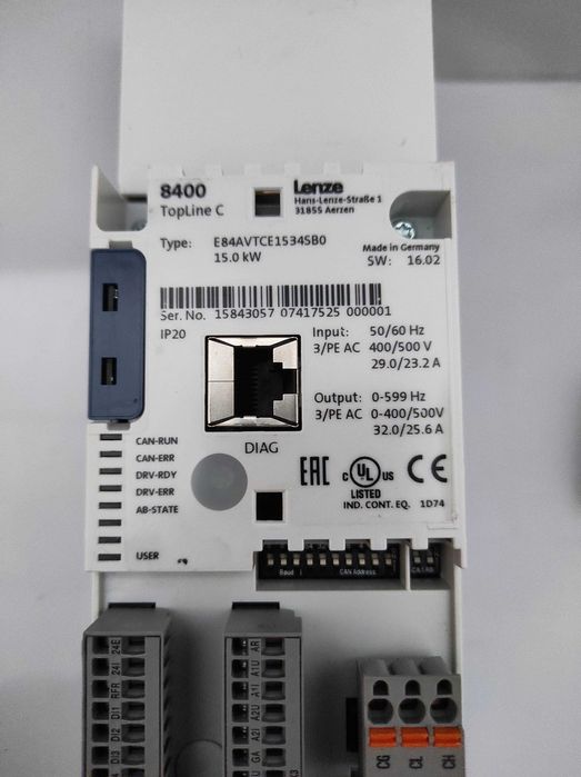 Частотні перетворювачі Lenze StartLine/Topline 8400