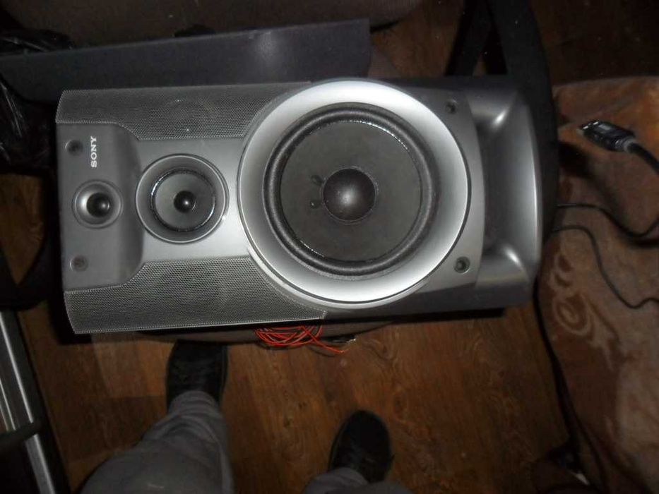 аккустические колонки SONY SS-W55G 6ом и усилитель романтика