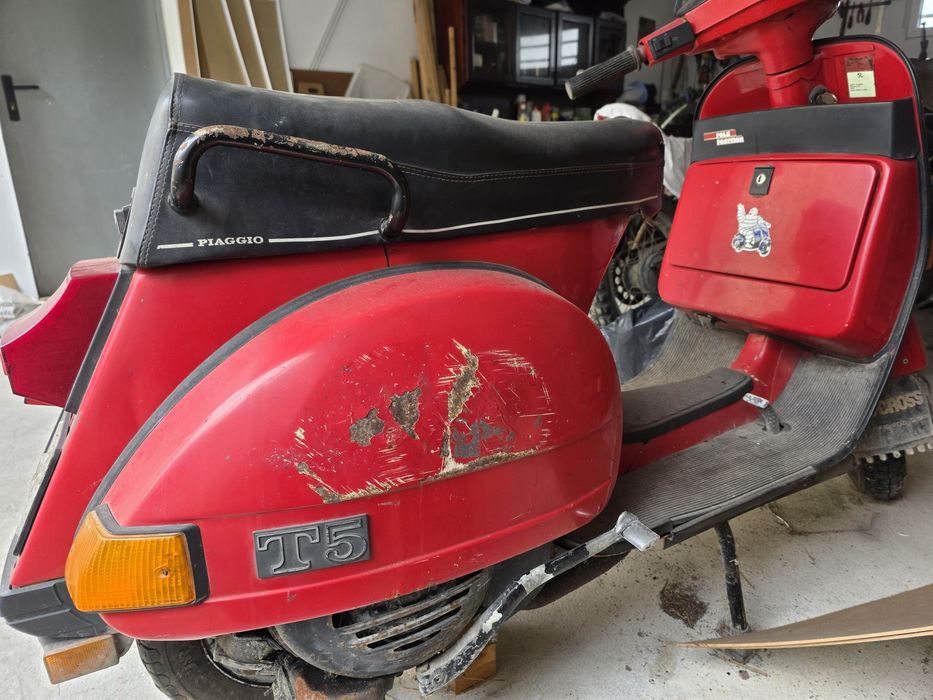Vespa 125cc T5 pole position