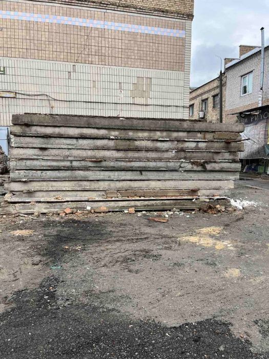 Плита перекриття бу, плита перекрытия 5.8, плита перекриття 5.7