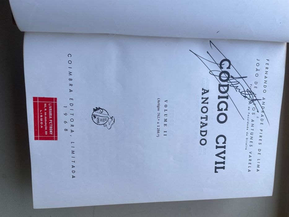 Código Civil Anotado 1967/68