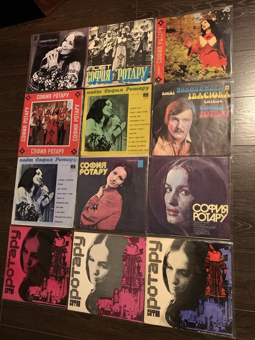 Виниловые пластинки София Ротару лот 37 шт.