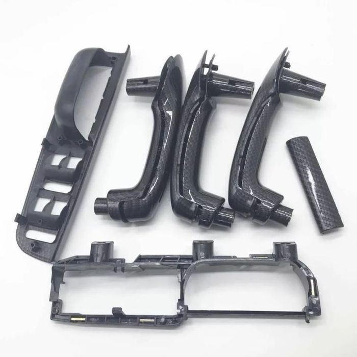 Puxadores Volkswagen Golf 4 Bora - 9 peças Carbono