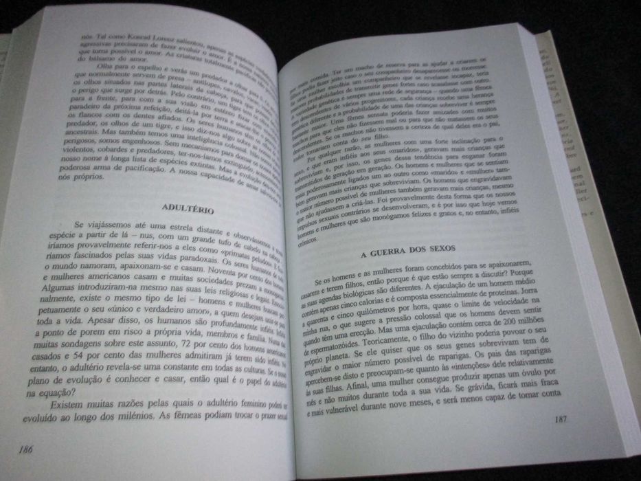 Livro Uma História Natural do Amor Diane Ackerman