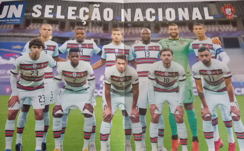 poster da seleção Portugal euro 2020