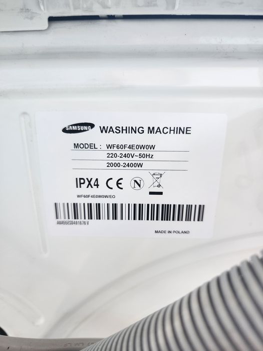 Вузька пральна машина SAMSUNG на 6кг з Європи