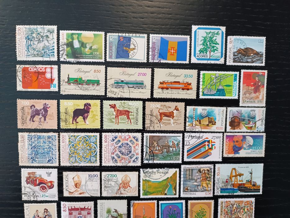 Selos de Portugal, 50 selos de 1981 a 1983