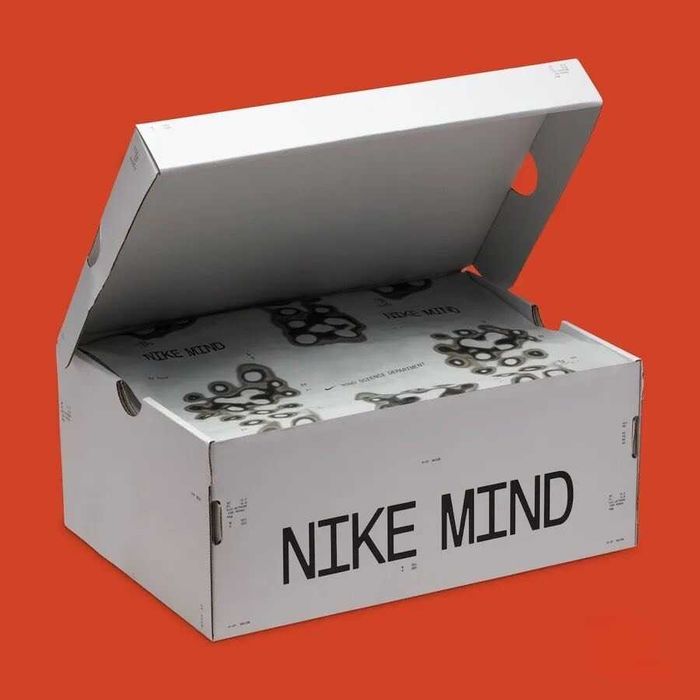 Klapki NIKE Mind 001 Slide Light Smoke Grey szare R.43