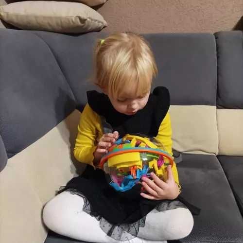 Inteligentny Labirynt 3D w Kuli Gra Manualna i Logiczna